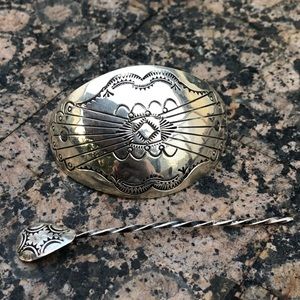 Sterling Silver Hair Piece